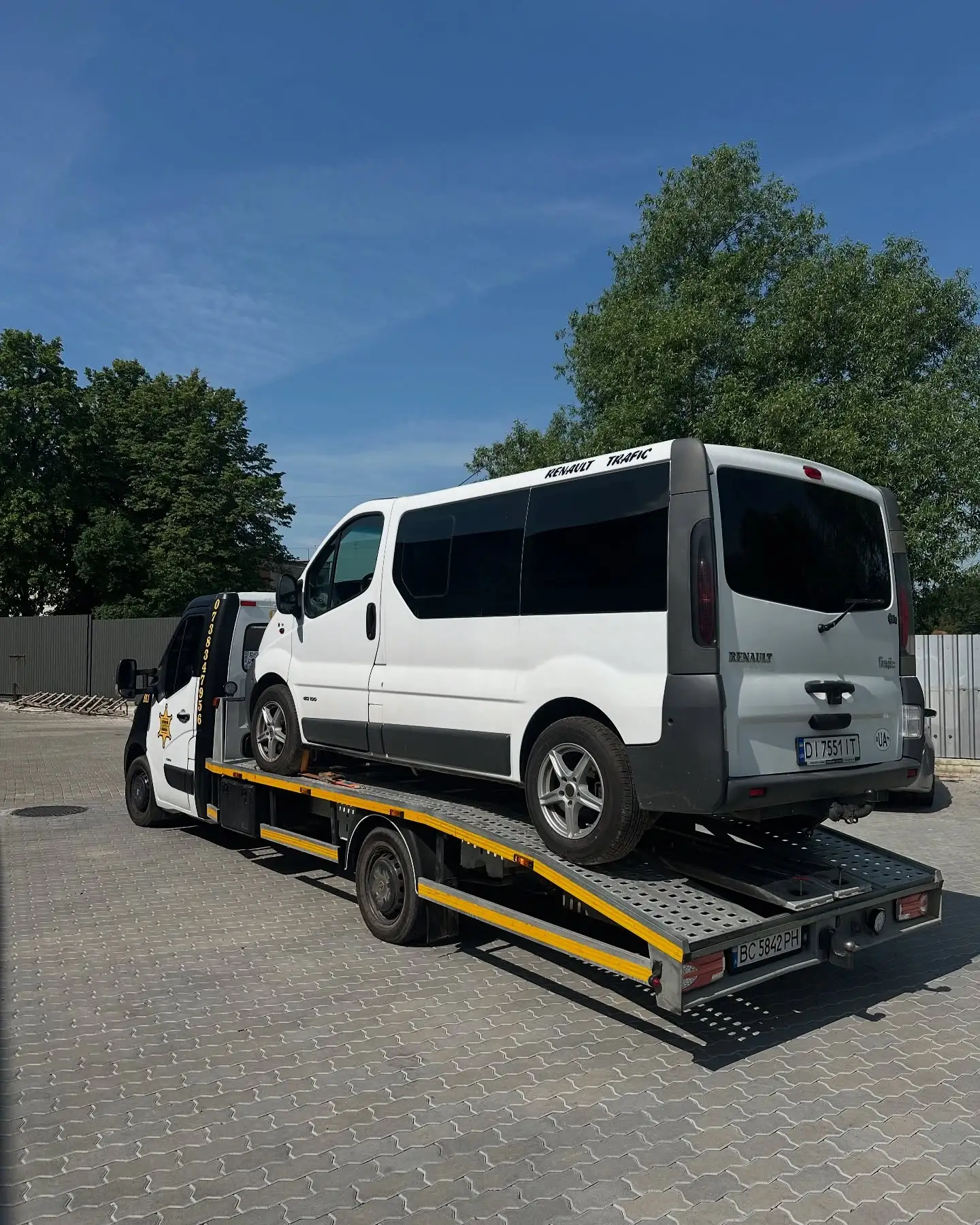 Евакуація спецтехніки